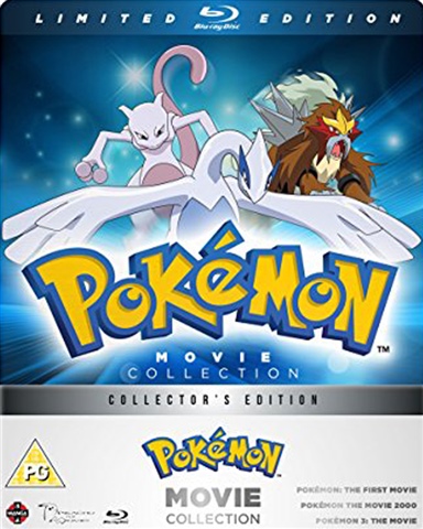劇場版 ポケモン  Blu-ray  3本セット Amazon.com: Pokémon: The Movies 1-3 Steelbook Blu-ray